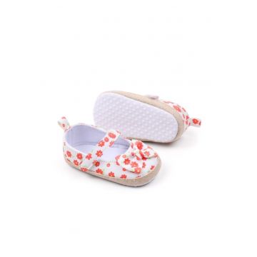 Pantofi  Model AL 13233 cu model floral - Textil - Fete - Multicolor