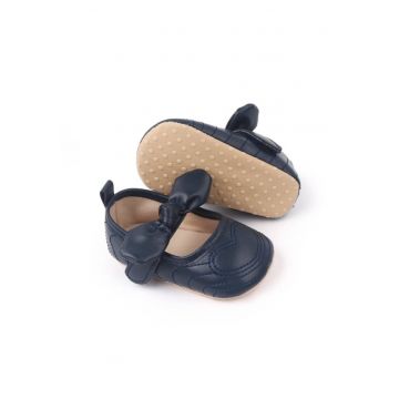 Pantofi  Model AL 14452 Heart - Piele ecologica - Fete -Bleumarin