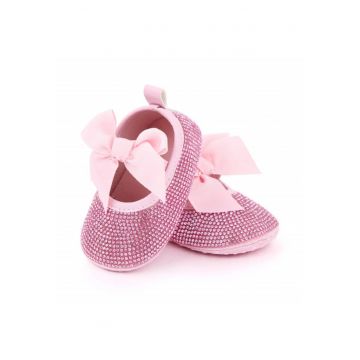 Pantofi  Model AL 15541 cu strasuri - Roz