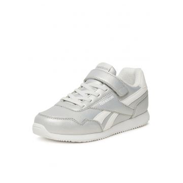 Pantofi sport copii -  adidasi argintii - material textil