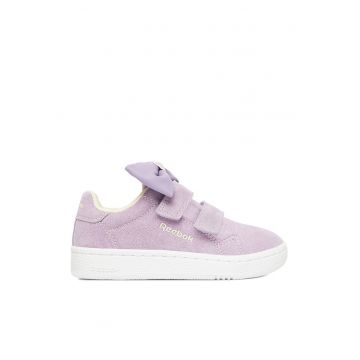 adidasi fete - piele naturala - violet