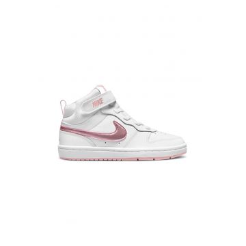 Pantofi sport Court Borough Mid 2 (psv) CD7783-105 - Alb - Roz -