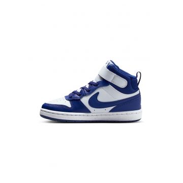 Pantofi sport mid-high cu insertii din piele Court Borough 2