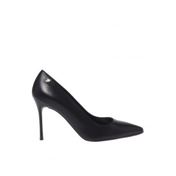 Pantofi stiletto de piele