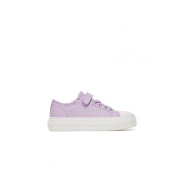 Tenisi copii -  fete - violet - material textil