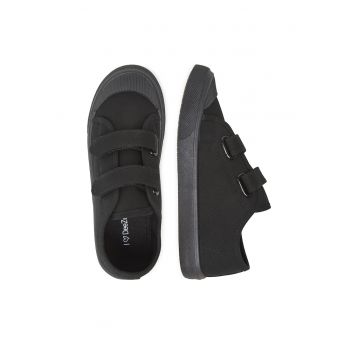 Tenisi copii -  negru - material textil