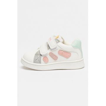 Tenisi din piele ecologica si plasa cu inchidere velcro Lilli