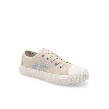 Adidasi  fete - bej - textil