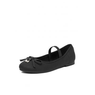 Balerini copii -  negru - tesatura textila