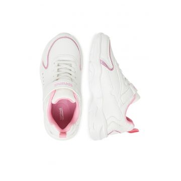 Pantofi copii -  fete - alb - material sintetic