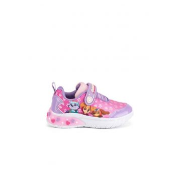 Pantofi copii -  fetite - roz - tesatura textila