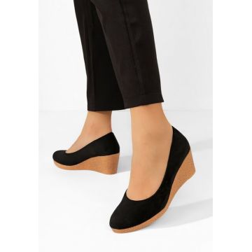 Pantofi cu platforma Gricelda negri