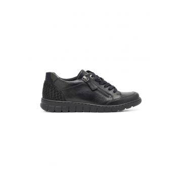 Pantofi dama -  590559 - Piele naturala - Negru -
