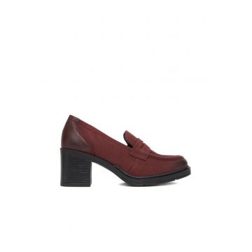 Pantofi dama CEO-WI23-VISA-01 -  Piele naturala - Bordeaux