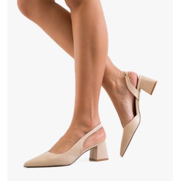 Pantofi dama Deder Nude
