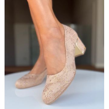 Pantofi dama Teord Bej
