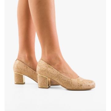 Pantofi dama Teord Bej