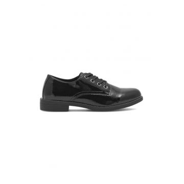 Pantofi Oxford dama -  590559 - Sintetic - Negru -