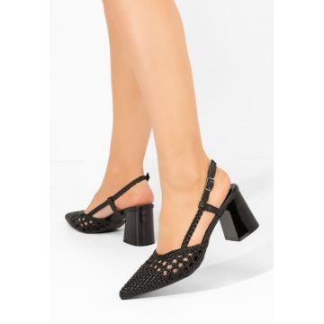 Pantofi slingback Letira V2 negri