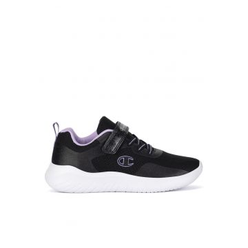 Tenisi copii -  Fete - negru - material textil