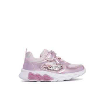 Tenisi copii -  fete - roz - textil