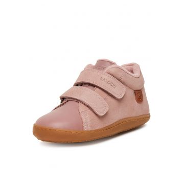 Tenisi copii -  roz - piele naturala