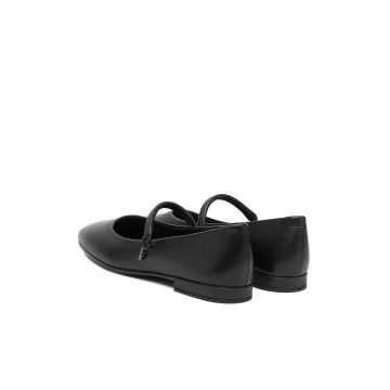 Balerini de dama -  piele naturala - negru