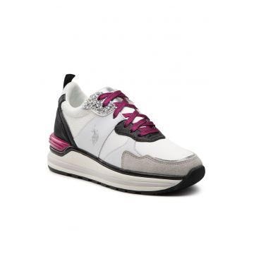 Pantofi dama -  301520375 - Piele nabuc - Alb - Alb