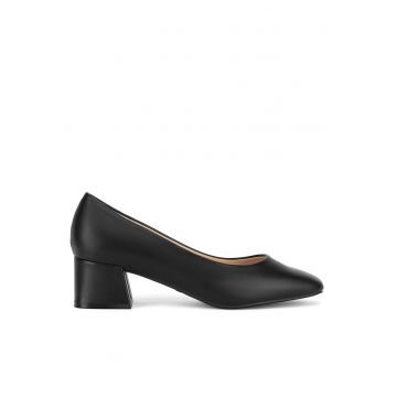 Pantofi dama  cu toc - Negru