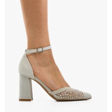 Pantofi dama Nanarys Argintii