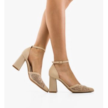 Pantofi dama Nanarys Aurii