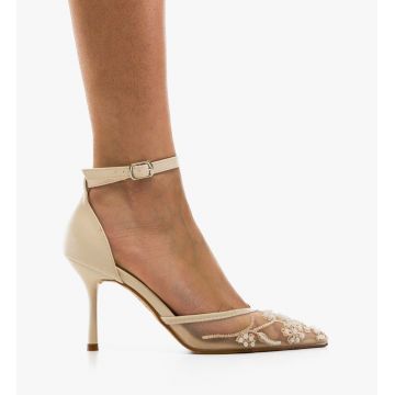 Pantofi dama Sammey Bej