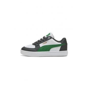 Pantofi sport Caven 2.0 de piele ecologica - Alb/Verde/Gri antracit