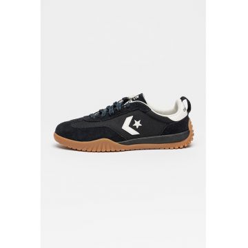 Pantofi sport cu garnituri din piele intoarsa Run Star - Negru