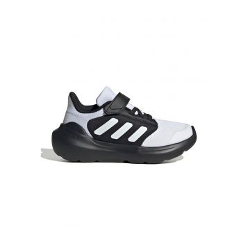 Pantofi sport Tensaur Run 2.0 cu velcro - Negru stins/Alb optic