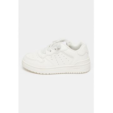 Pantofi sport din piele ecologica Washiba - Alb