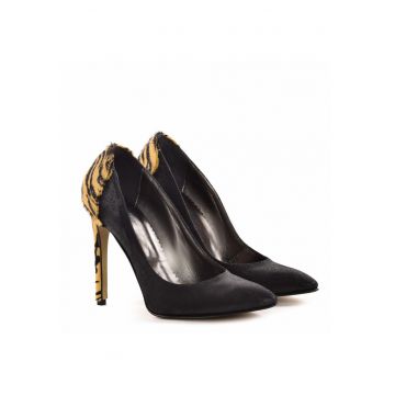 Pantofi Stiletto cu toc Carolina Pony