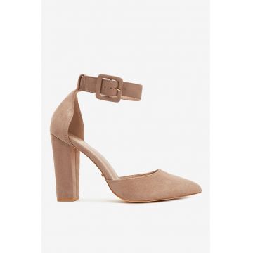 Pantofi  Textil - Bej -