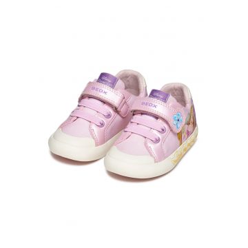 Tenisi cu imprimeu desene animate Gisli - Galben/Roz pastel/Albastru