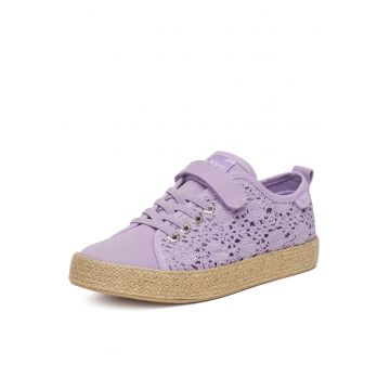 Tenisi fete -  violet - tesatura