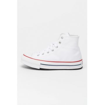 Tenisi flatform Chuck Taylor All Star High - Alb