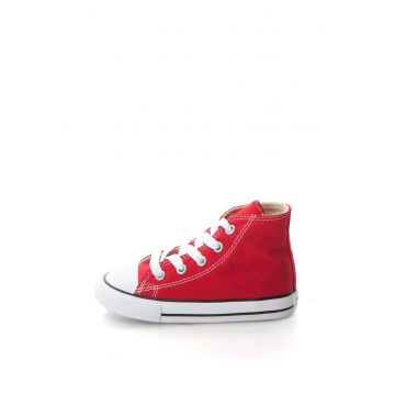 Tenisi inalti cu siret Chuck Taylor All Star - Rosu