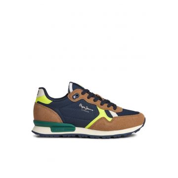 Pantofi copii  302866717 - Piele ecologica/Textil - Maro