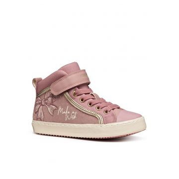 Pantofi copii -  fete - roz - material textil