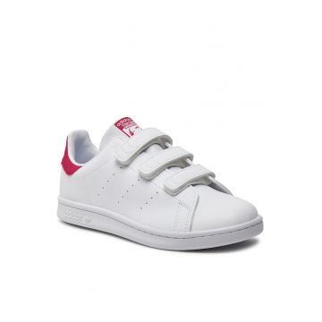 Pantofi copii -  Stan Smith Cf C - piele ecologica - alb/roz