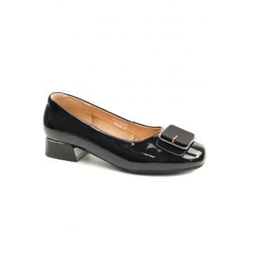 Pantofi dama D111 3V92602 75 - Negru