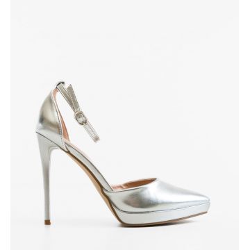 Pantofi dama Kamine Argintii
