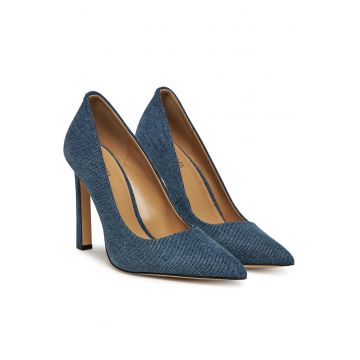 Pantofi dama -  model Union Wash 423 - toc - culoare Amara - tesatura -