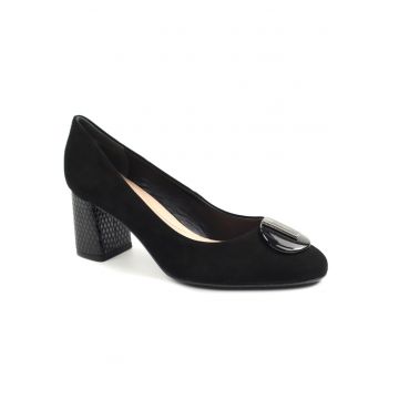 Pantofi dama OE11804 561 877SOFT 01 2 - Negru