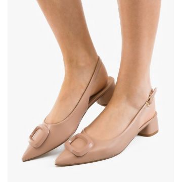 Pantofi dama Olenna Bej